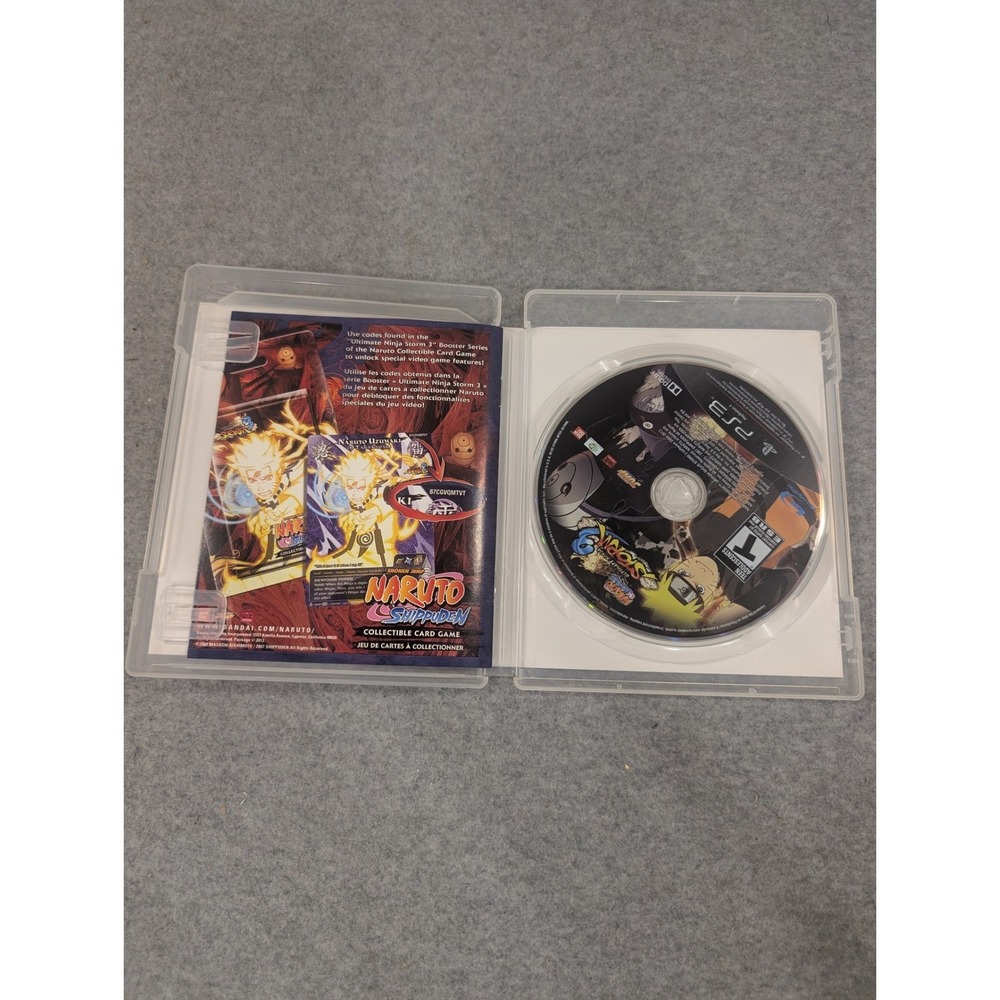Naruto Shippuden Ultimate Ninja Storm 3 Sony PlayStation 3 PS3 Fighting Game - Picture 2 of 3